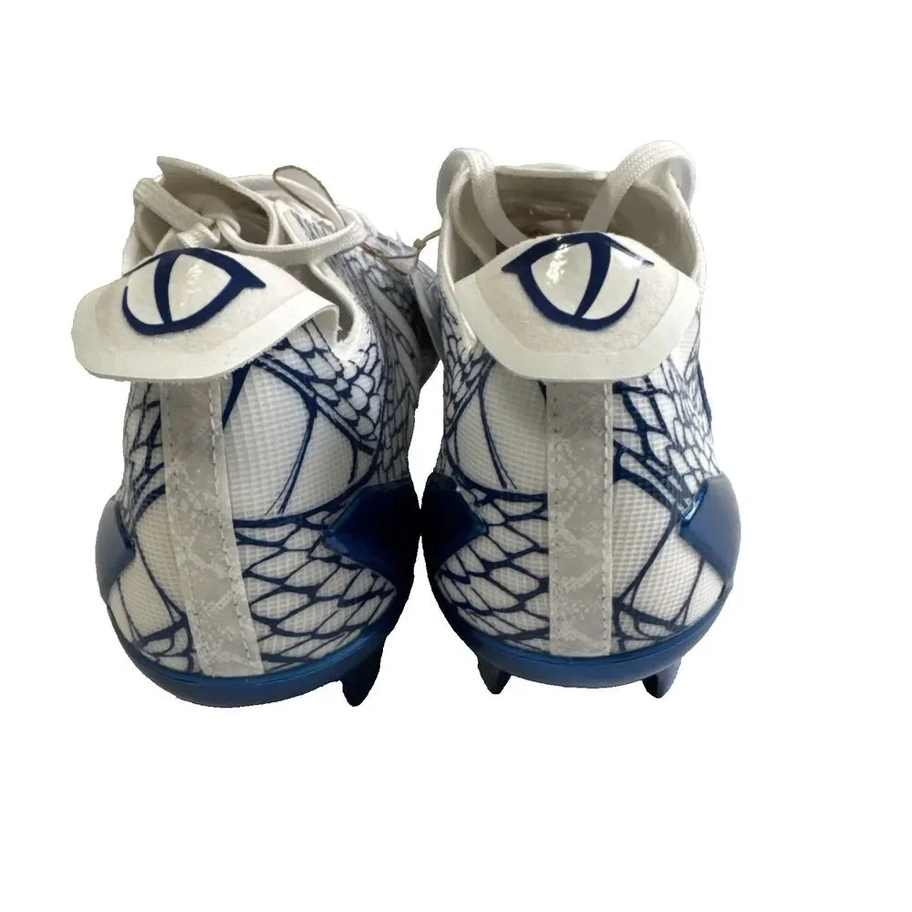 Adidas Adizero Electric II Football Cleats Blue White  IH8569 Men’s Size 10.5 - Picture 9 of 14